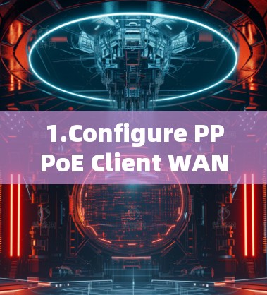 1.Configure PPPoE Client WAN Connection)